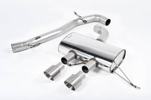 Milltek 3.00" 'Race' Cat-Back Exhaust - VW Golf Mk6 'R' - Wayside Performance 