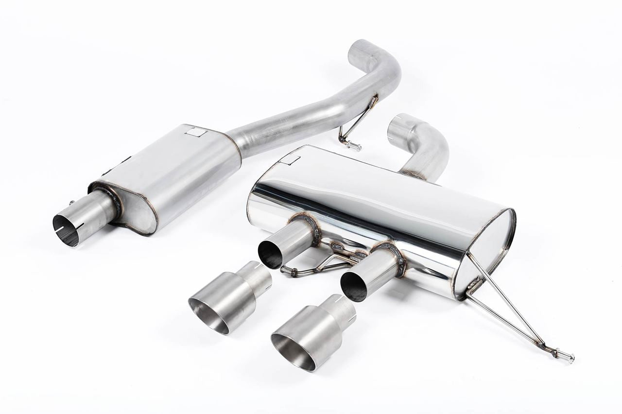 Milltek 3.00" 'Race' Cat-Back Exhaust - VW Golf Mk6 'R' - Wayside Performance 