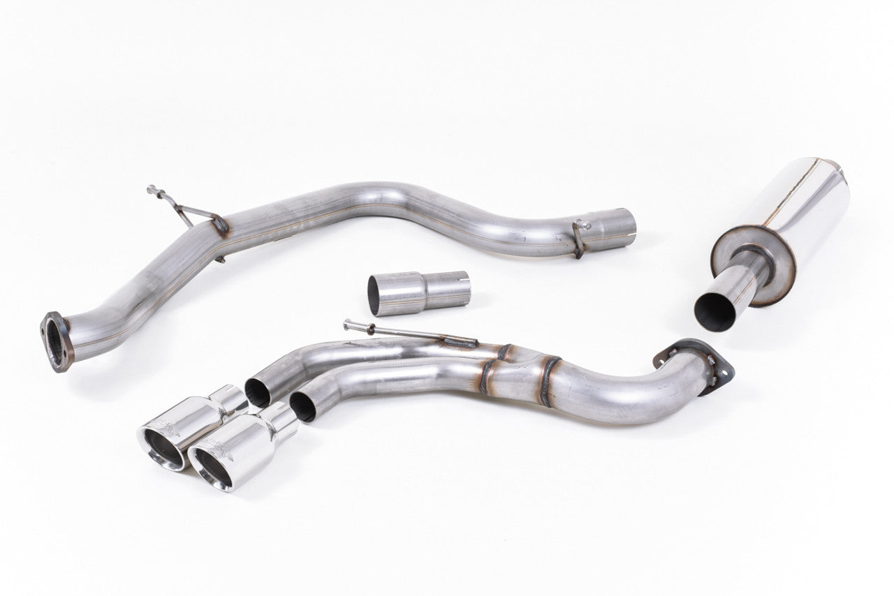 Milltek Cat-Back Exhaust - VW Golf Mk7 GTD - Wayside Performance 