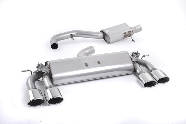 Milltek 'Valved' Cat-Back Exhaust - VW Golf 'R' Mk7 - Wayside Performance 