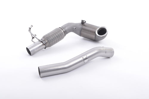Milltek Downpipe Options - VW Golf Mk7 and Mk7.5 GTI none GPF - Wayside Performance 