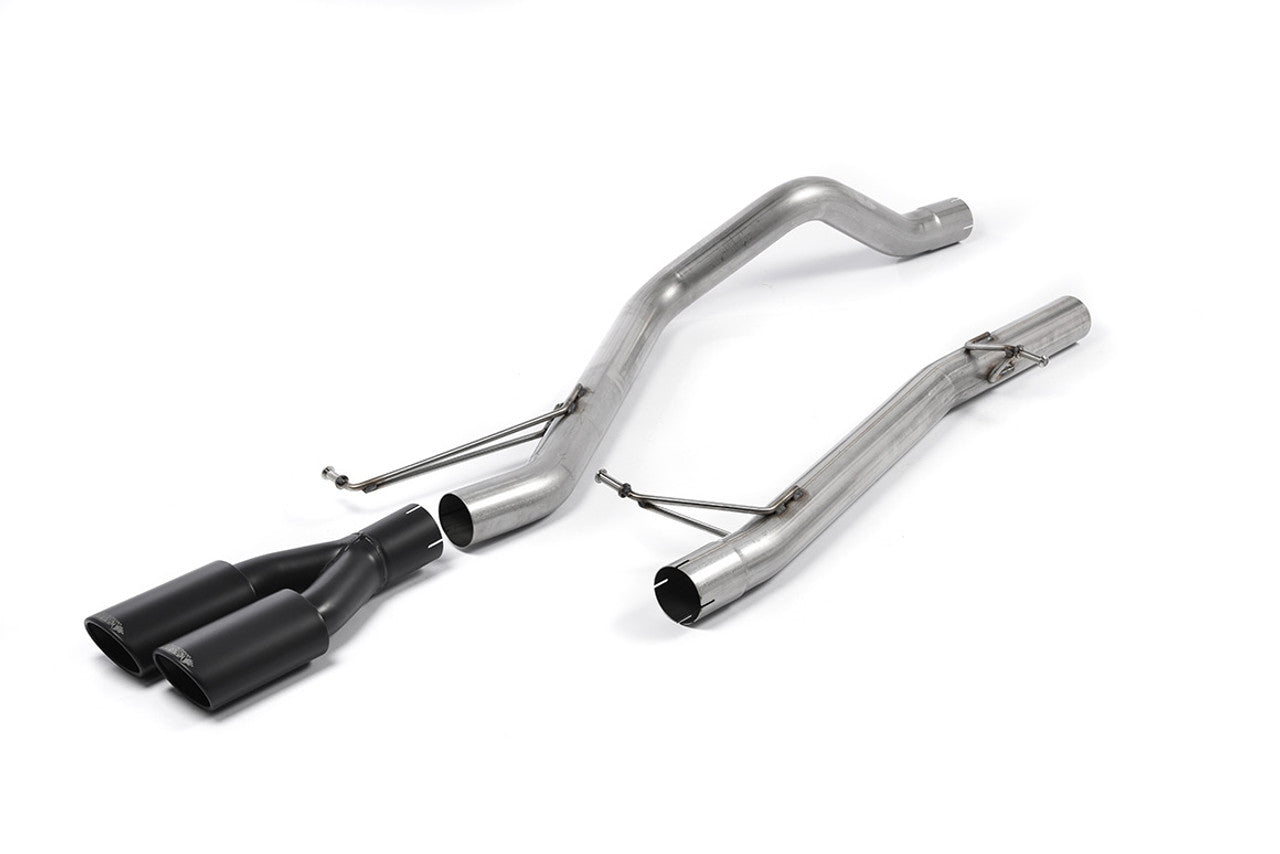 Milltek Cat Back Exhaust System - Transporter T5 and T6 TDI (SWB) - Wayside Performance 