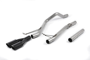 Milltek Cat Back Exhaust System - Transporter T5 and T6 TDI (LWB) - Wayside Performance 