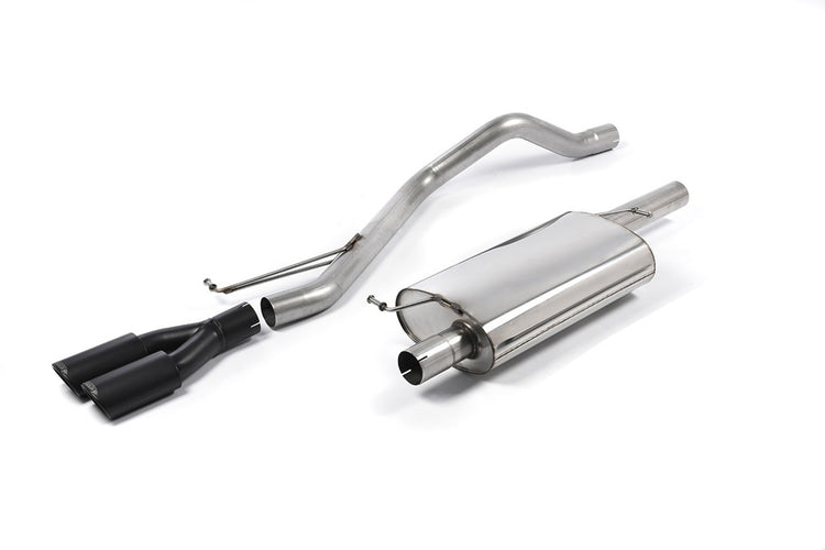 Milltek Cat Back Exhaust System - Transporter T5 and T6 TDI (SWB) - Wayside Performance 