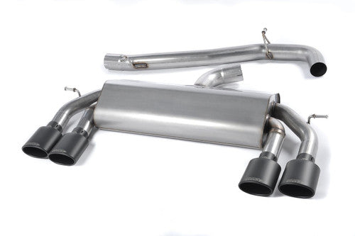 Milltek 'Non-Valved' Race Cat-Back Exhaust - VW Golf 'R' Mk7 - Wayside Performance 