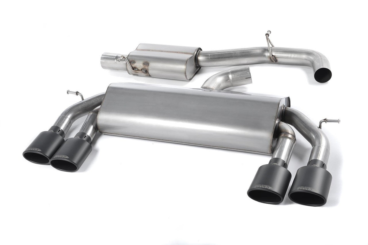 Milltek 'Non-Valved' Race Cat-Back Exhaust - VW Golf 'R' Mk7 - Wayside Performance 