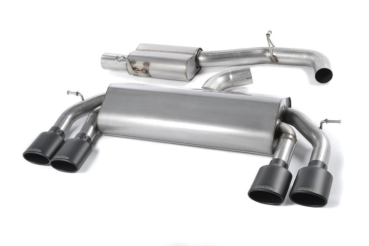 Milltek 'Non-Valved' Race Cat-Back Exhaust - VW Golf 'R' Mk7 - Wayside Performance 
