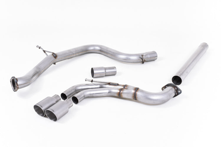 Milltek Cat-Back Exhaust - VW Golf Mk7 GTD - Wayside Performance 
