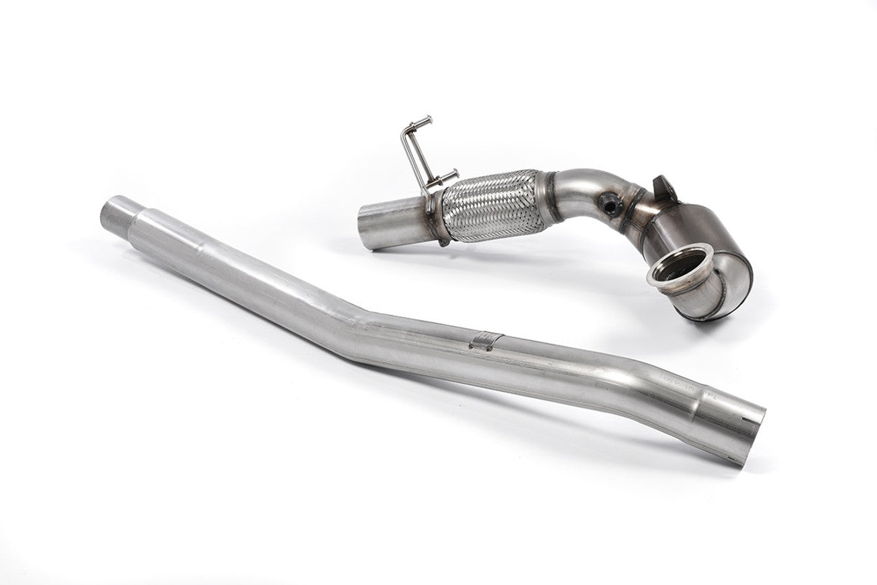 Milltek Downpipe Options - VW Golf Mk7 and Mk7.5 GTI none GPF - Wayside Performance 