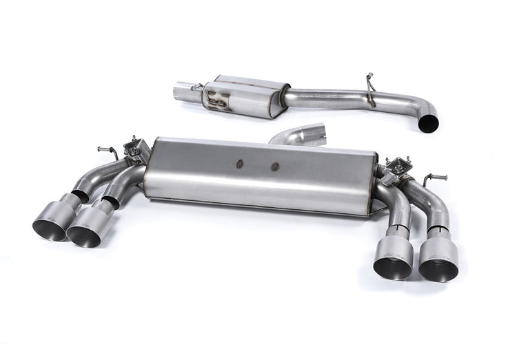Milltek 'Valved' Cat-Back Exhaust - VW Golf 'R' Mk7 - Wayside Performance 