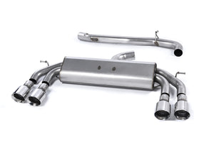 Milltek 'Non-Valved' Race Cat-Back Exhaust - VW Golf 'R' Mk7 - Wayside Performance 
