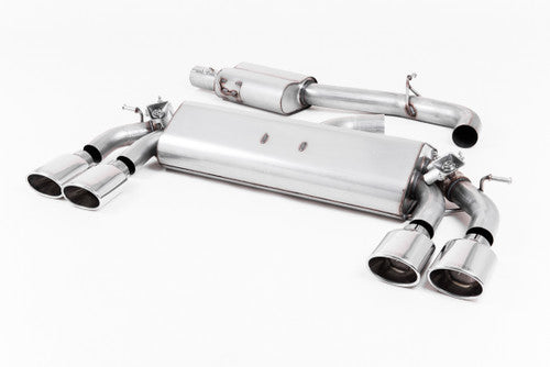 Milltek Cat-Back Exhaust - VW Golf 'R' Mk7.5 none GPF - Wayside Performance 