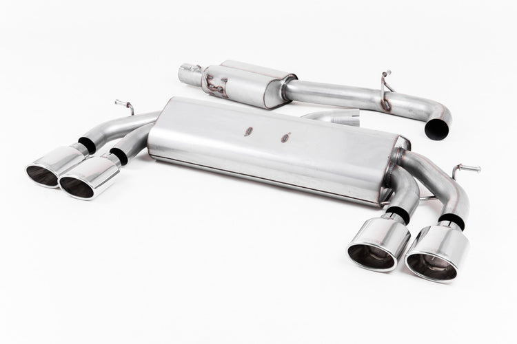 Milltek Cat-Back Exhaust - VW Golf 'R' Mk7.5 none GPF - Wayside Performance 