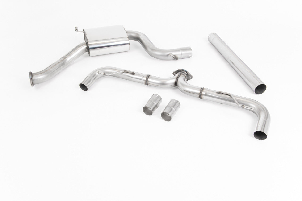 Milltek Catback Exhaust System - Golf MK7.5 GTI TCR & PP with GPF - Wayside Performance 