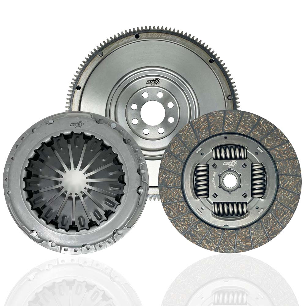 RTS Performance SMF Clutch Kit with Single Mass Flywheel – Ford Fiesta ST180/200 – Twin Friction, 5 Paddle, HD (Organic) (RTS-0180SMF) - Wayside Performance 