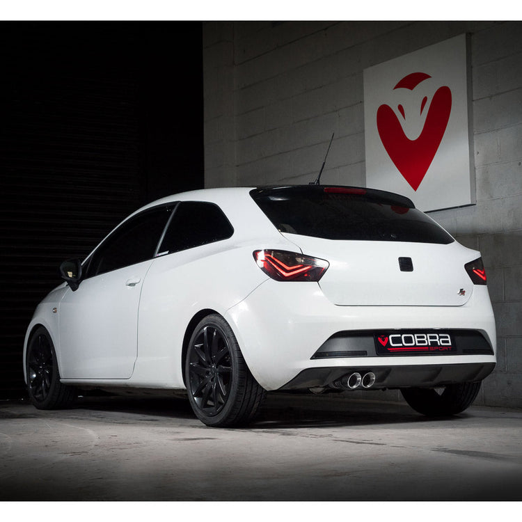 Seat Ibiza FR 1.4 TSI ACT (14-15) Cat Back Performance Exhaust - Wayside Performance 