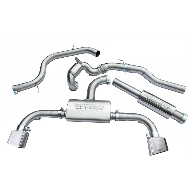 Cobra Sport Seat Leon Cupra 280/290/300 (14-18) (Pre-GPF) Turbo Back Performance Exhaust - Wayside Performance 