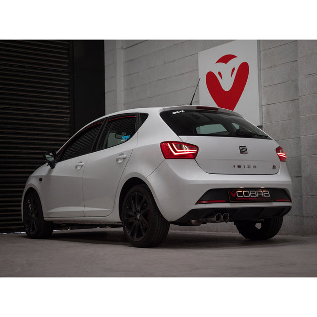 Cobra Sport Seat Ibiza FR 1.2 TSI (15-17) Cat Back Performance Exhaust - Wayside Performance 