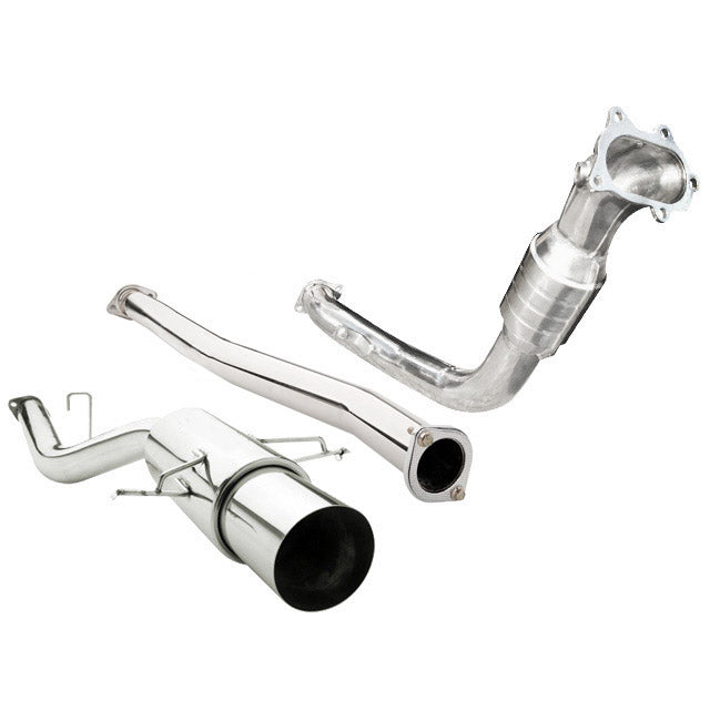 Cobra Sport Subaru Impreza WRX/STI Turbo (01-07) 3" Race Turbo Back Performance Exhaust - Wayside Performance 