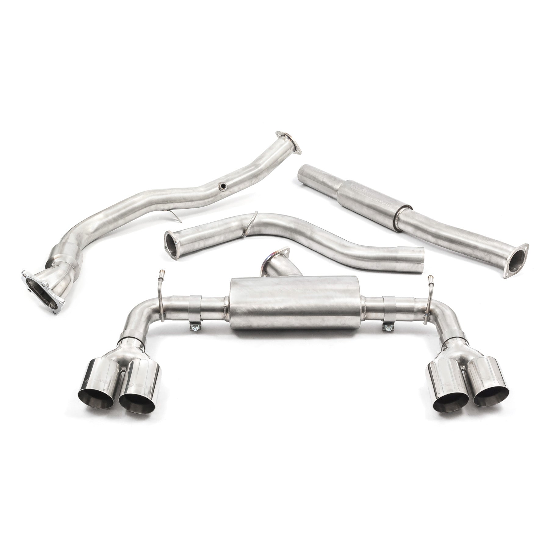 Cobra Sport Subaru Impreza STI Turbo Hatchback (08-11) Turbo Back Performance Exhaust - Wayside Performance 
