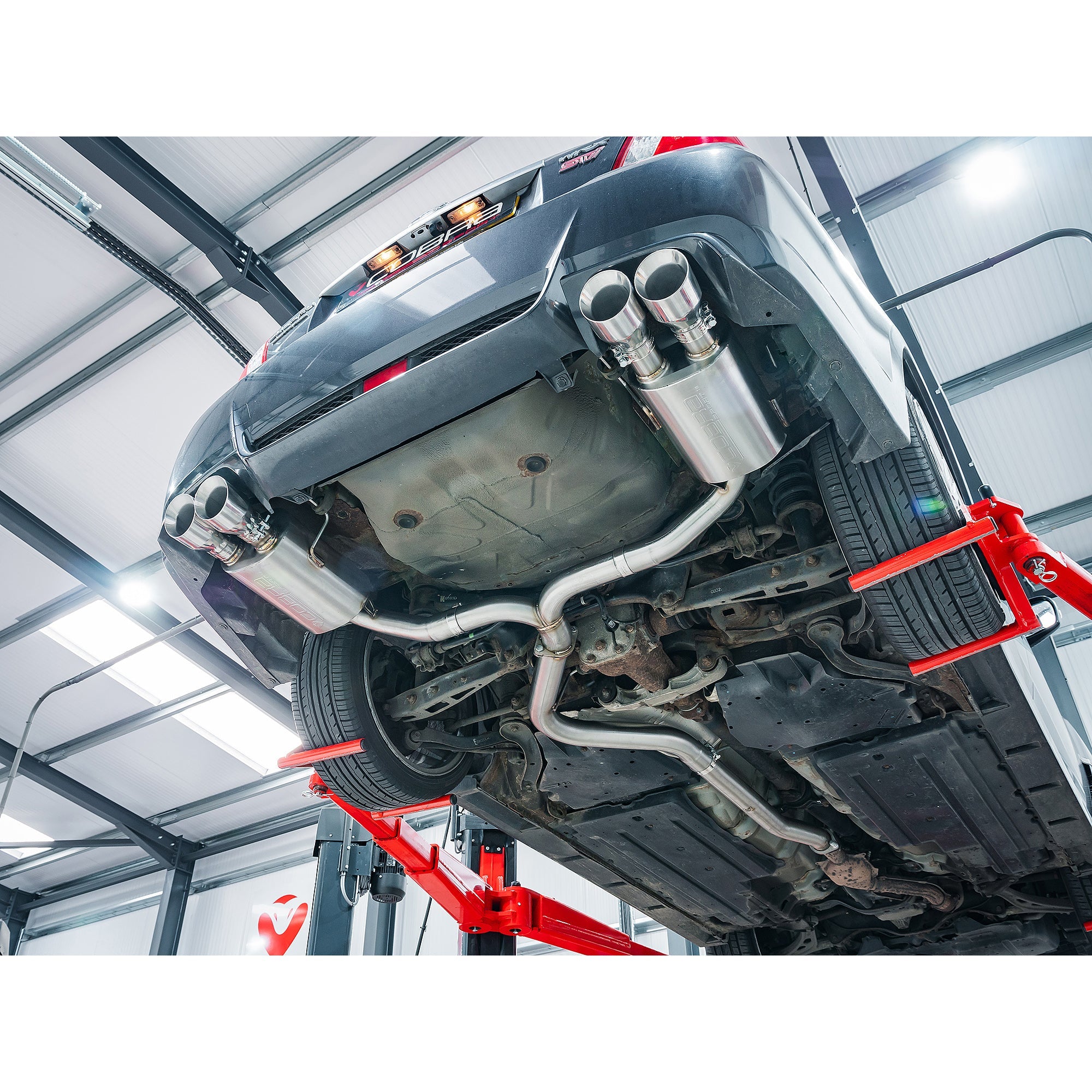 Cobra Sport Subaru WRX STI 2.5 Saloon (10-13) Cat Back Performance Exhaust - Wayside Performance 