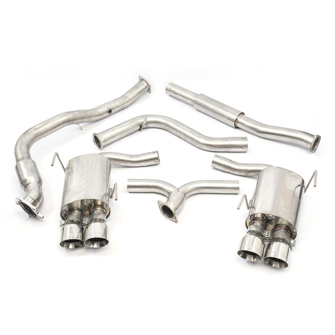 Cobra Sport Subaru WRX STI 2.5 Saloon (10-13) Turbo Back Performance Exhaust - Wayside Performance 