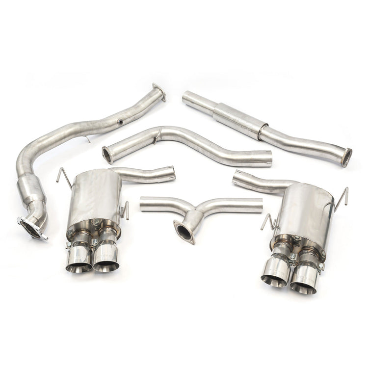 Cobra Sport Subaru WRX STI 2.5 Saloon (10-13) Turbo Back Performance Exhaust - Wayside Performance 