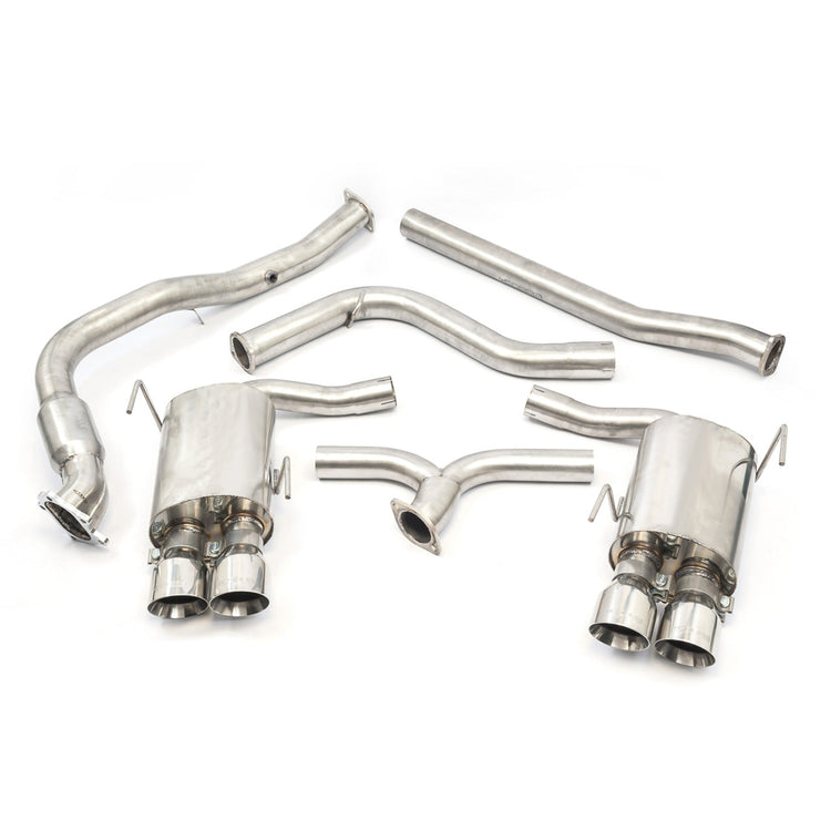 Cobra Sport Subaru WRX STI 2.5 Saloon (10-13) Turbo Back Performance Exhaust - Wayside Performance 