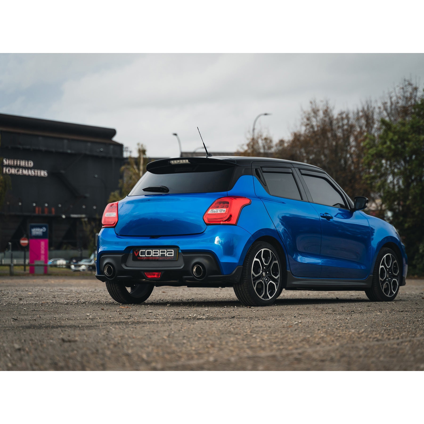 Cobra Sport Suzuki Swift Sport 1.4T BoosterJet (ZC33S) (18>) Rear Axle Back Performance Exhaust - Wayside Performance 