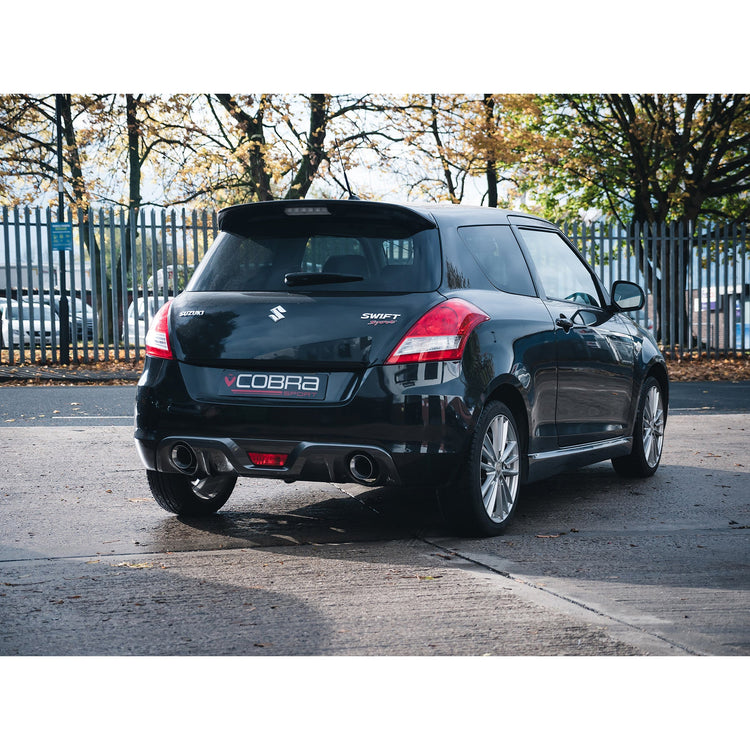 Cobra Sport Suzuki Swift Sport 1.6 VVT (ZC32S) (12-16) Venom Rear Axle Back Performance Exhaust - Wayside Performance 