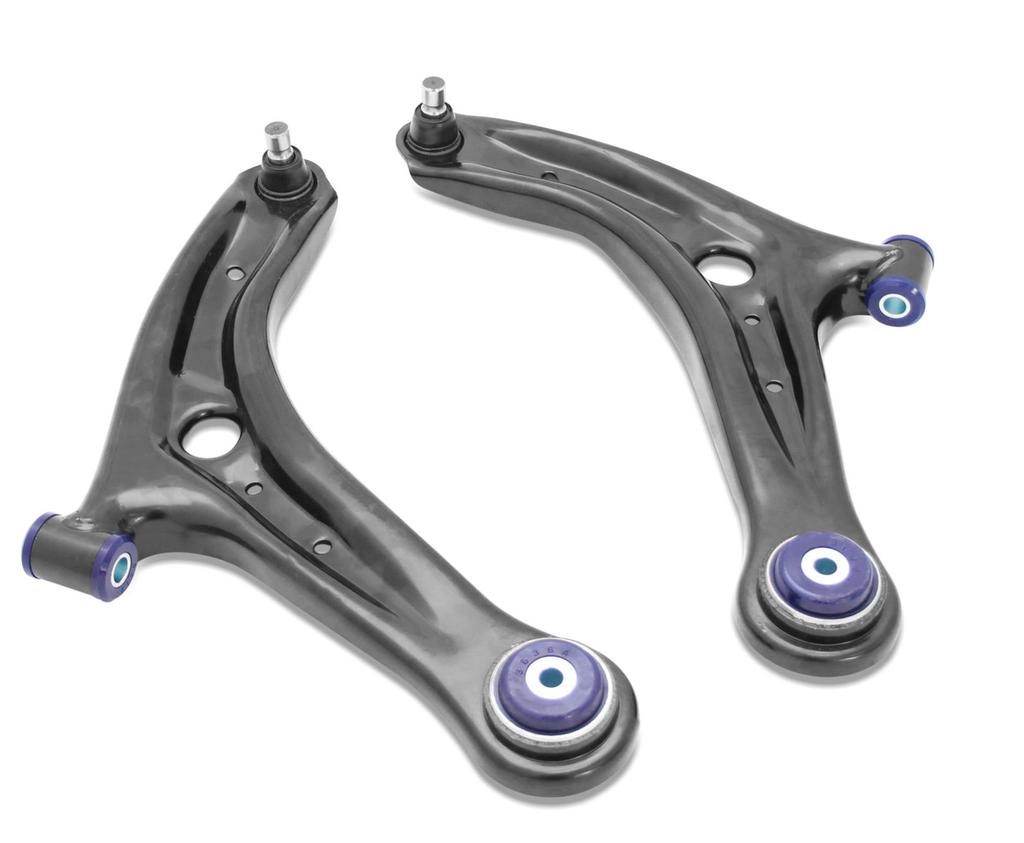 TRC1046 Complete Lower Control Arm Kit (Standard Alignment Arms) for the 2013 to 2017 Ford Fiesta MK7 ST 1.6 EcoBoost - Wayside Performance 