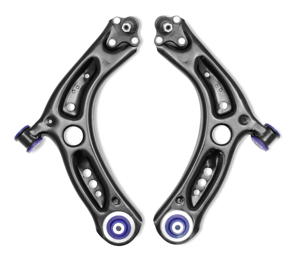 TRC1070-MOD Complete Lower Control Arm Kit (Steel Standard Alignment) for the 2016 to 2019 Volkswagen Golf MK7 2.0 R 360S 4motion - Wayside Performance 