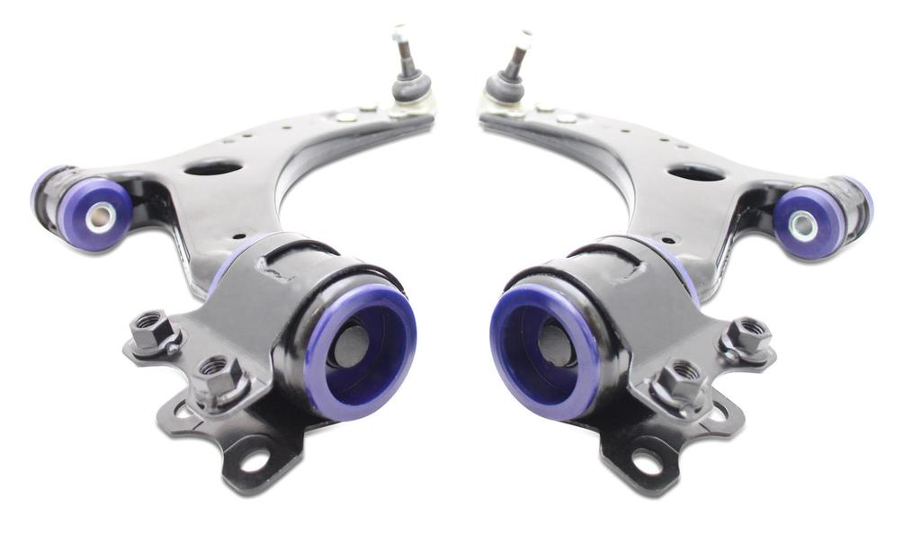 TRC1135 Complete Front Control Arm Kit (18mm Ball Joints - Up to Feb 2006) for the 2005 to 2012 Ford Focus MK2 2.5 ST - Wayside Performance 