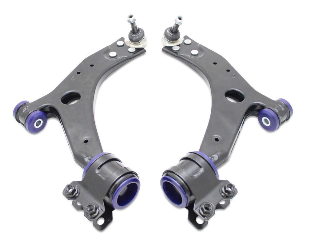 TRC1136 Complete Front Control Arm Kit (21mm Ball Joints - After March 2006) for the 2005 to 2012 Ford Focus MK2 2.5 ST - Wayside Performance 