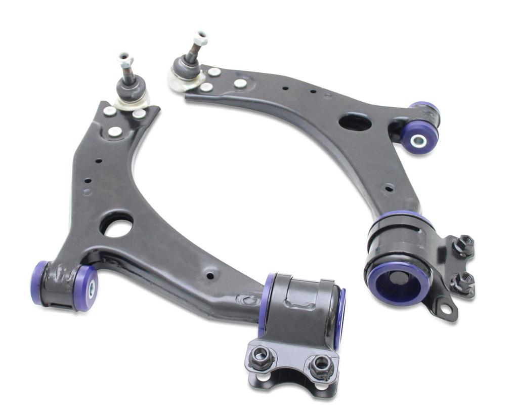 TRC1136 Complete Front Control Arm Kit (21mm Ball Joints - After March 2006) for the 2005 to 2012 Ford Focus MK2 2.5 ST - Wayside Performance 