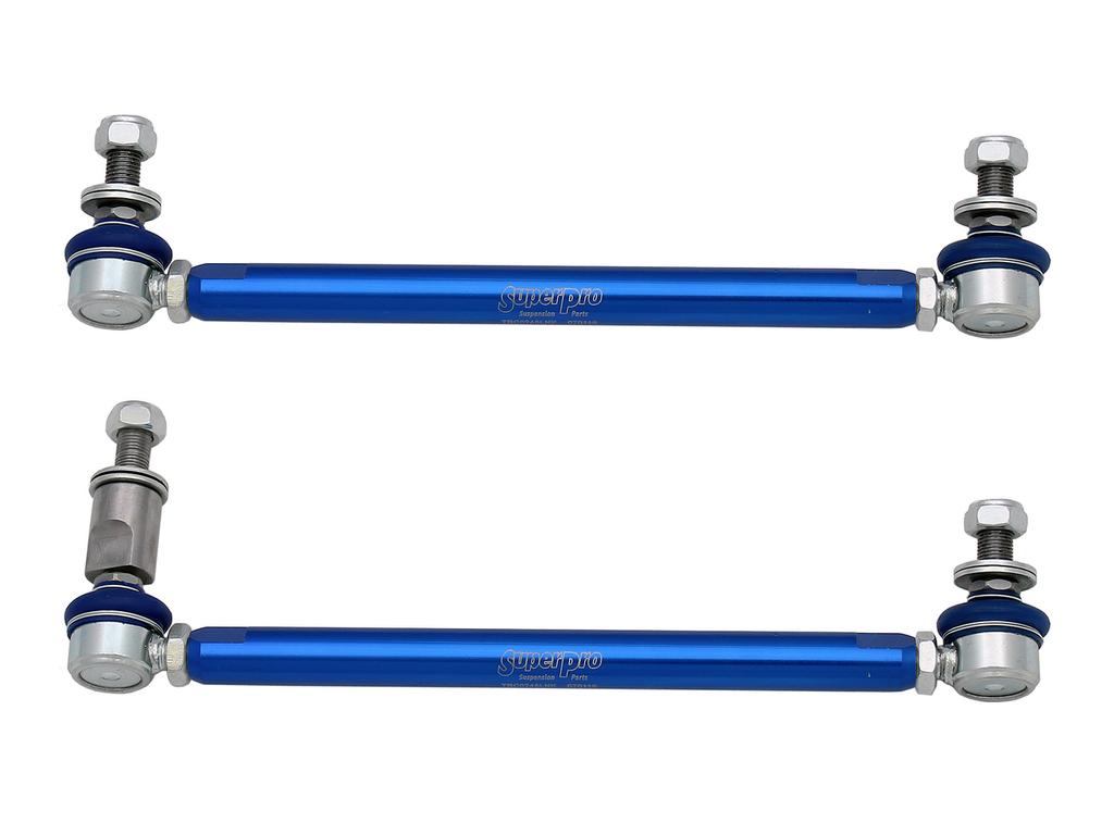 TRC4301 Sway Bar Link Kit - Heavy Duty Adjustable for the 2016 to 2019 Volkswagen Golf MK7 2.0 R 360S 4motion - Wayside Performance 