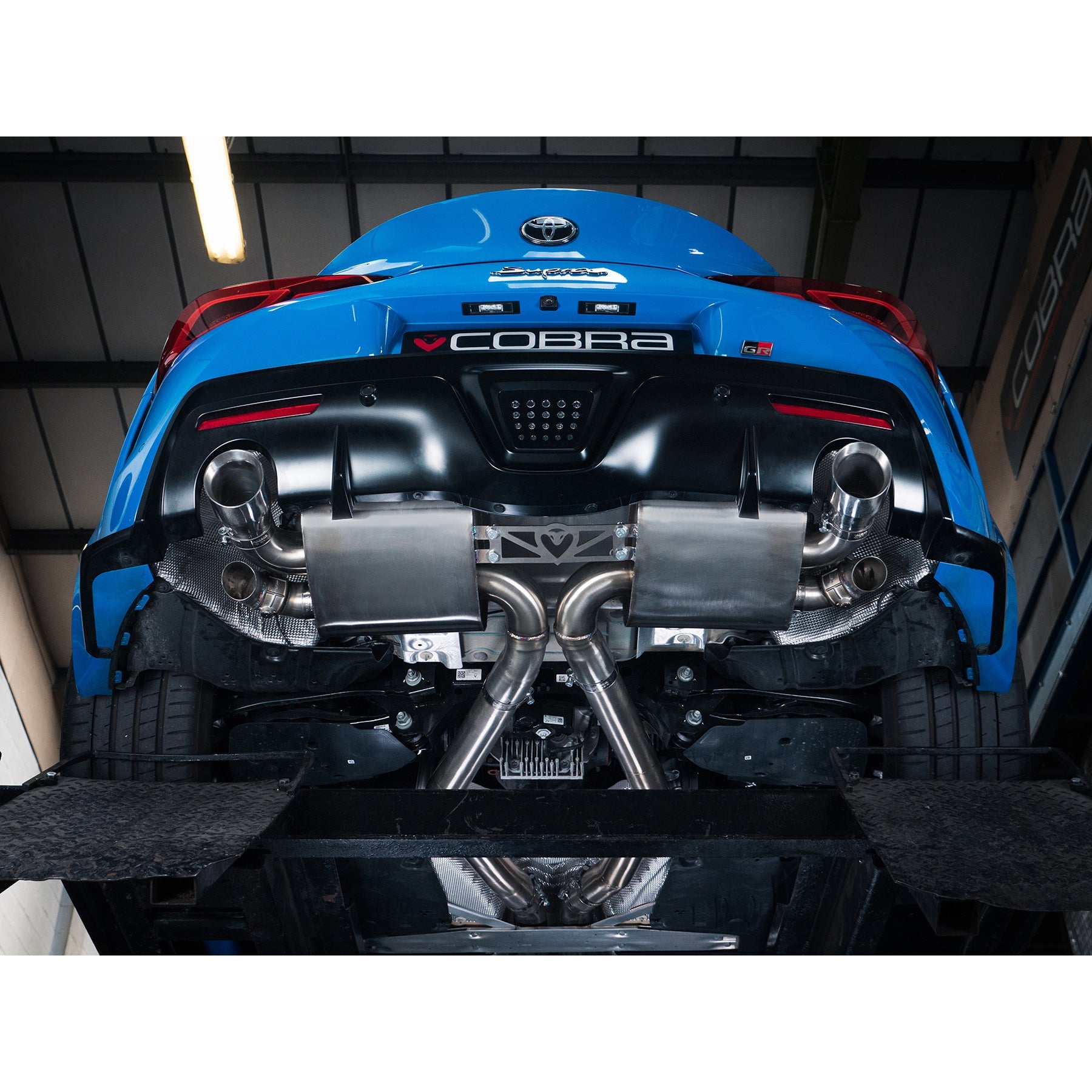 Cobra Sport Toyota GR Supra (A90 Mk5) Valved GPF/PPF Back Performance Exhaust - Wayside Performance 