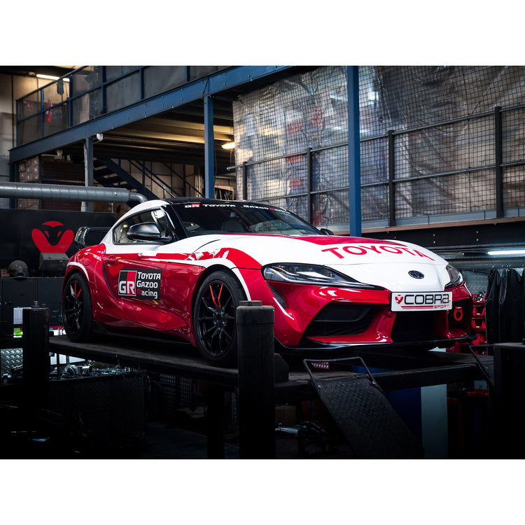 Cobra Sport Toyota GR Supra (A90 Mk5) Valved Cat Back Performance Exhaust - Wayside Performance 