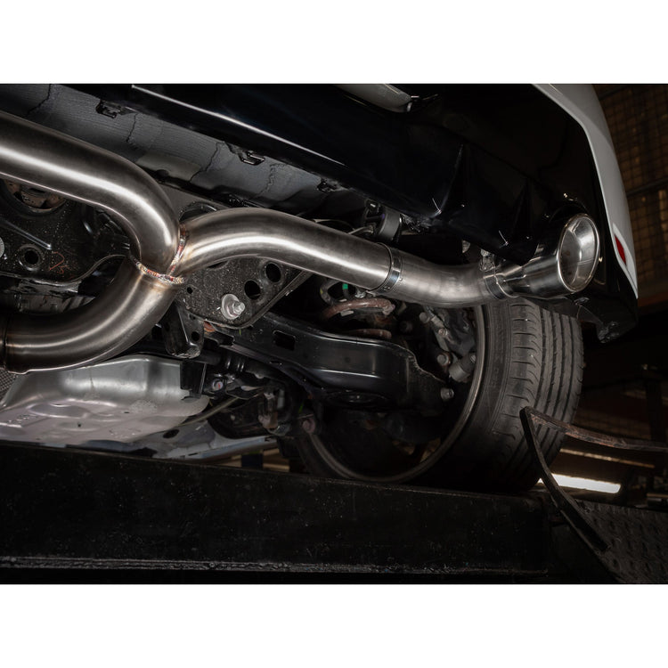 Toyota GR Yaris 1.6 Venom GPF Back Rear Box Delete Race Performance Exhaust - Wayside Performance 