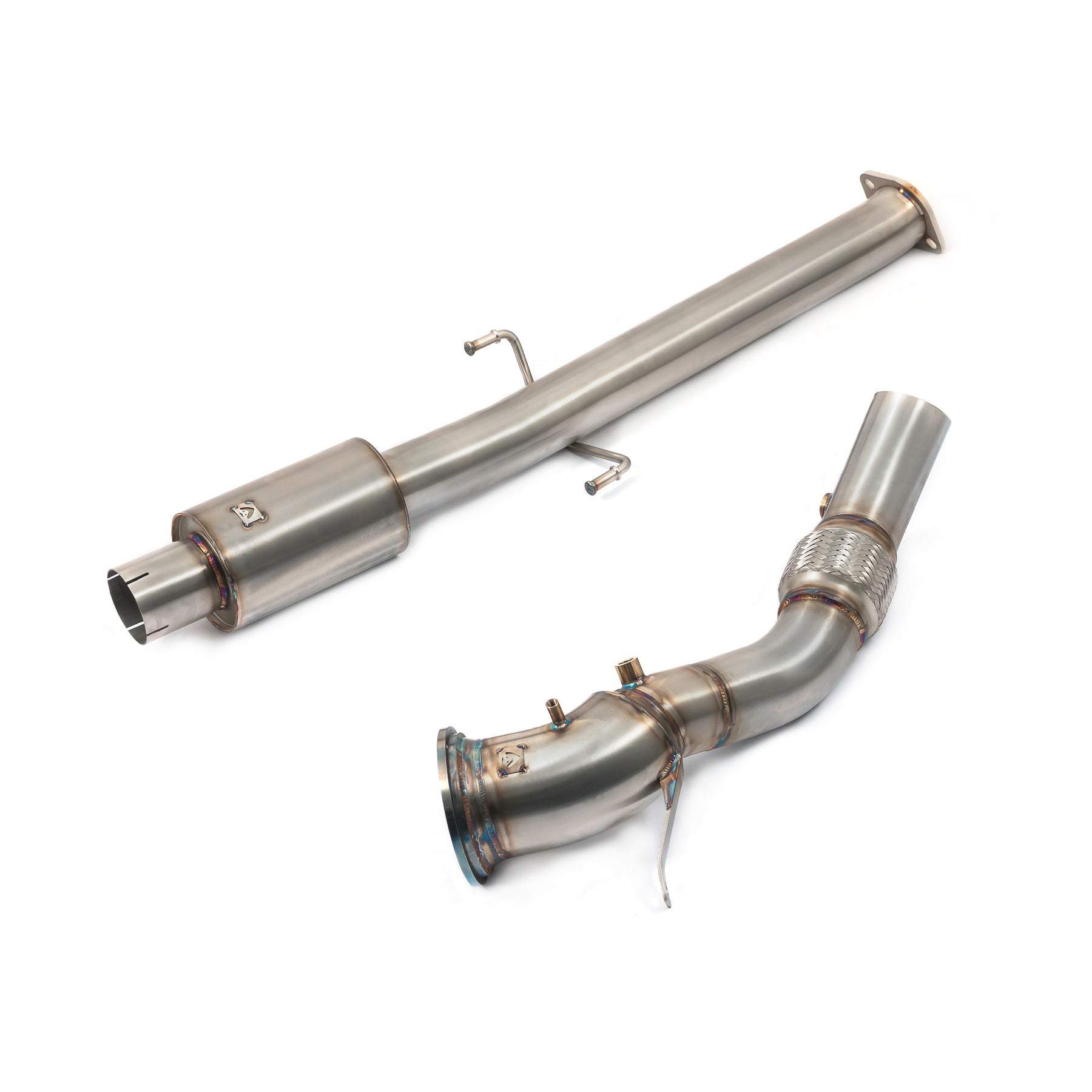 Toyota GR Yaris 1.6 Front Downpipe Sports Cat / De-Cat (incl GPF Delete) Performance Exhaust - Wayside Performance 