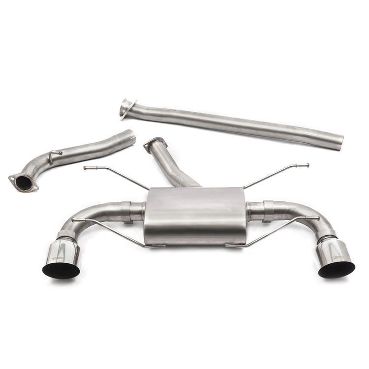 Cobra Sport Subaru BRZ 2.4L (22>) Secondary Cat Back Performance Exhaust - Wayside Performance 