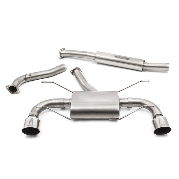 Cobra Sport Subaru BRZ 2.4L (22>) Secondary Cat Back Performance Exhaust - Wayside Performance 