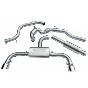 Cobra Sport VW Golf GTI (Mk7.5) 2.0 TSI (5G) (17-20) Turbo Back Performance Exhaust - Wayside Performance 