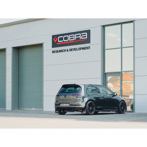 Cobra Sport VW Golf GTI (Mk7) 2.0 TSI (5G) (12-17) Quad Exit Turbo Back Golf R Style Performance Exhaust - Wayside Performance 