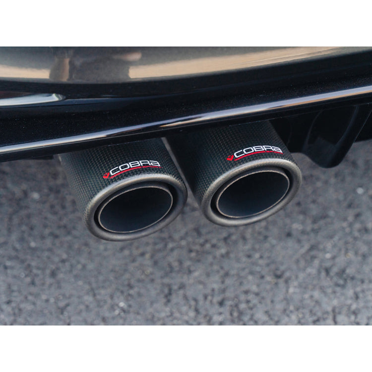 Cobra Sport VW Golf GTI (Mk7) 2.0 TSI (5G) (12-17) Quad Exit Turbo Back Golf R Style Performance Exhaust - Wayside Performance 