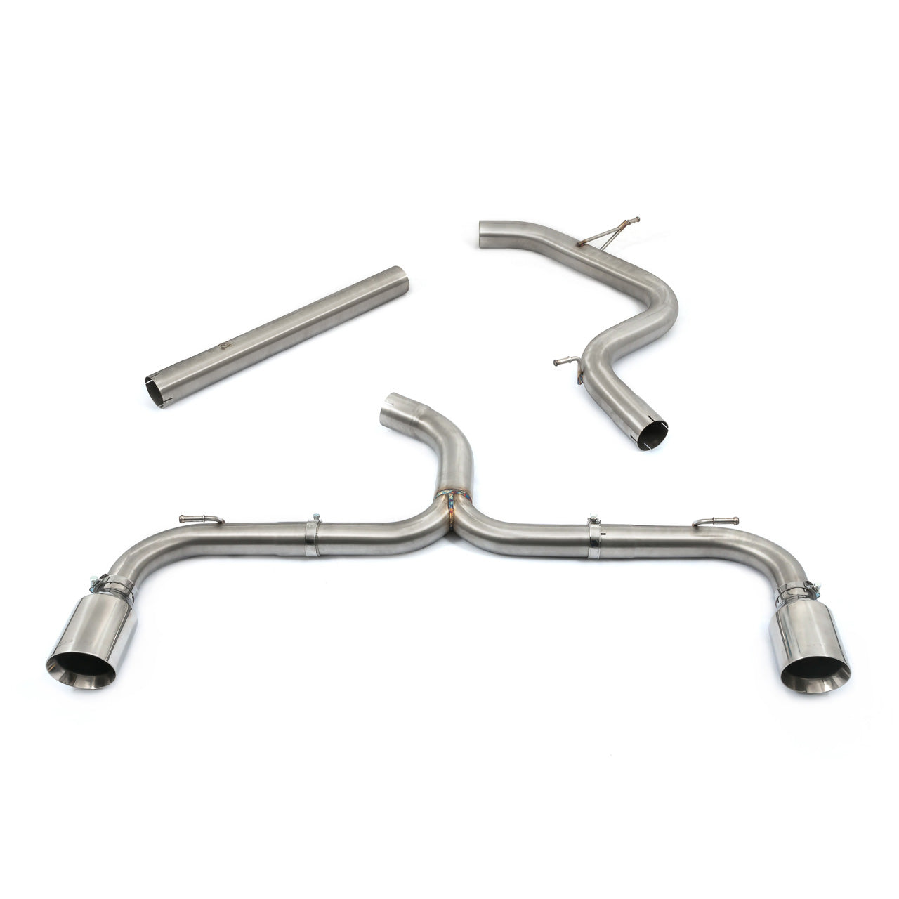 Cobra Sport VW Golf GTI (Mk8) 2.0 TSI (20>) Box Delete Race GPF Back Performance Exhaust - Wayside Performance 