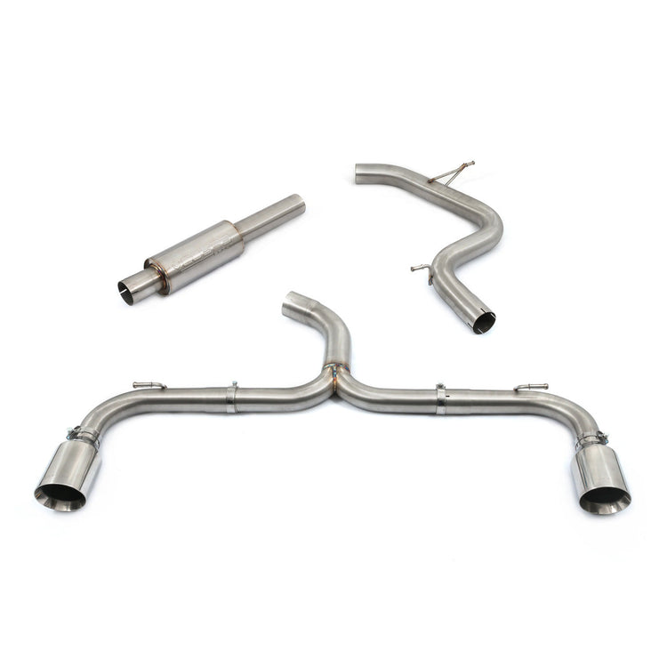 Cobra Sport VW Golf GTI (Mk8) 2.0 TSI (20>) Box Delete Race GPF Back Performance Exhaust - Wayside Performance 