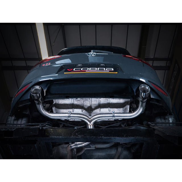 Cobra Sport VW Golf GTI (Mk7.5) 2.0 TSI (5G) (17-20) Race Rear Axle Back (back box delete) Performance Exhaust - Wayside Performance 