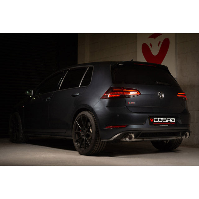 Cobra Sport VW Golf GTI (Mk7.5) 2.0 TSI (5G) (17-20) Turbo Back Performance Exhaust - Wayside Performance 