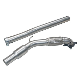 Cobra Sport VW Golf R (Mk6) 2.0 TSI (5K) (09-12) Sports Cat / De-Cat Front Downpipe Performance Exhaust - Wayside Performance 